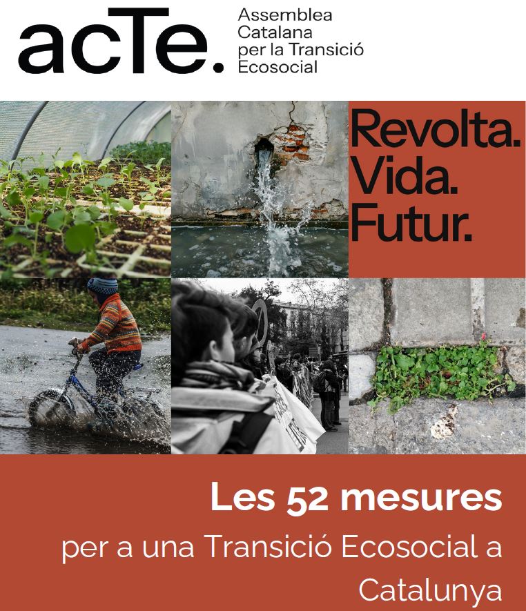 Ja disponibles les Mesures per a una Transició Ecosocial a Catalunya